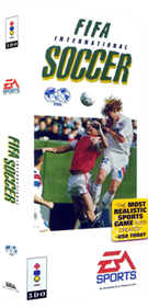 FIFA International Soccer - Box - 3D Image