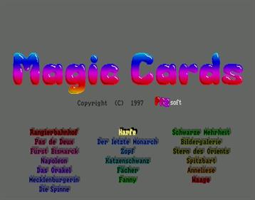 Magic Cards - Screenshot - Game Title Image