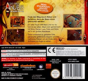 Huis Anubis, Het: De Donkere Strijd - Box - Back Image