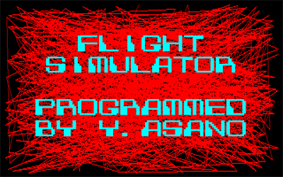 AZ-1: Flight Simulator - Screenshot - Game Title Image