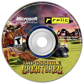 Impossible Creatures - Disc Image