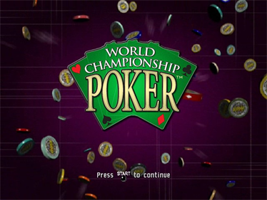 World Championship Poker - Screenshot - Game Title Image