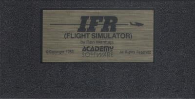 IFR: Flight Simulator - Cart - Front Image