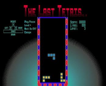 The Last Tetris - Screenshot - Gameplay Image