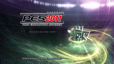 PES 2011: Pro Evolution Soccer - Screenshot - Game Title Image