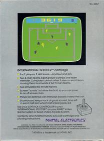 International Soccer - Box - Back