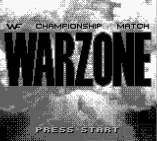 WWF War Zone - Screenshot - Game Title