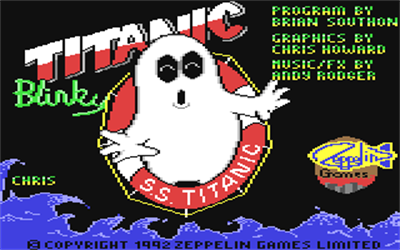 Titanic Blinky - Screenshot - Game Title Image