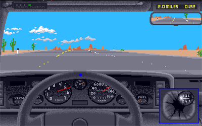 The Supercars: Test Drive II Car Disk - Screenshot - Gameplay Image