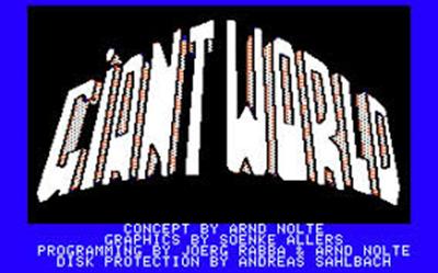 Giant World - Screenshot - Game Title Image