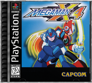 Mega Man X4 - Box - Front - Reconstructed Image