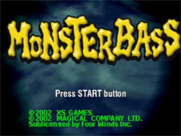 Monster Bass! - Screenshot - Game Title Image