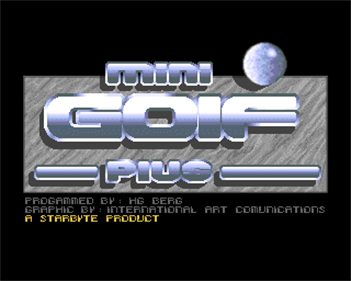 Mini Golf Plus - Screenshot - Game Title Image