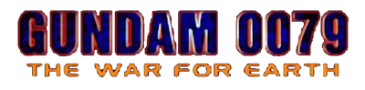 Gundam 0079: The War for Earth - Clear Logo Image
