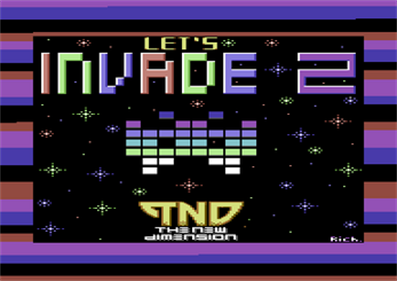 Let's Invade 2 - Screenshot - Game Title Image
