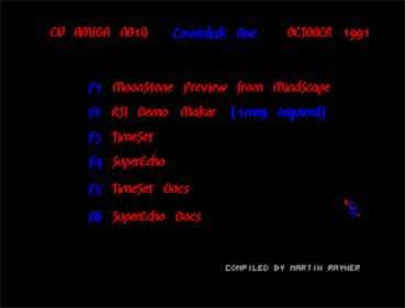 CU Amiga 1991-10 - Screenshot - Game Select Image