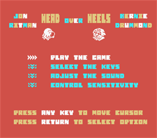 Head over Heels - Screenshot - Game Title Image
