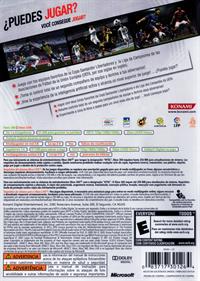 PES 2012: Pro Evolution Soccer - Box - Back Image