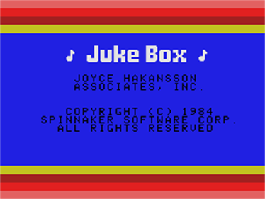 Jukebox - Screenshot - Game Title Image