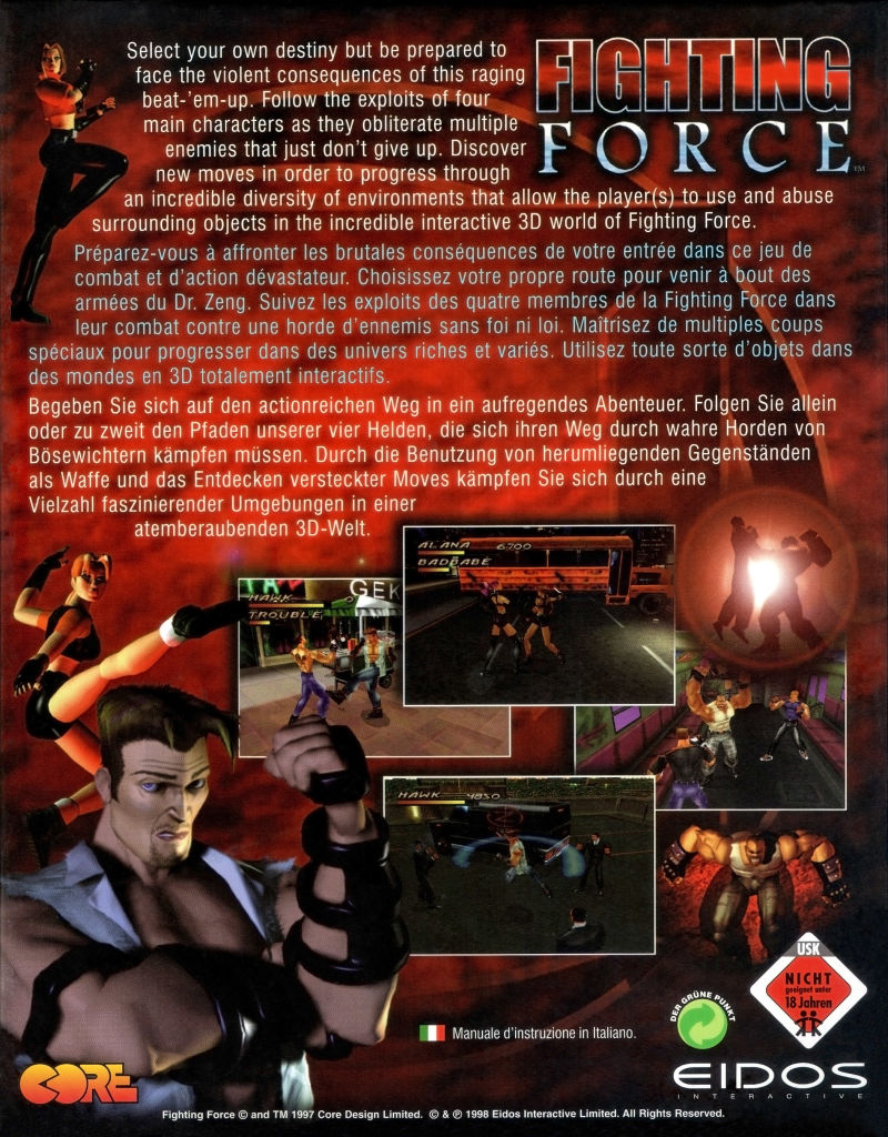 Fighting Force Images - LaunchBox Games Database