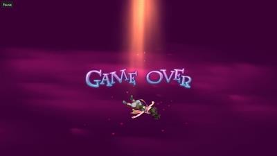 Zombie Panic in Wonderland DX - Screenshot - Game Over Image