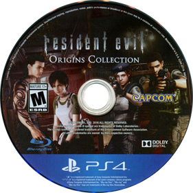 Resident Evil: Origins Collection - Disc Image