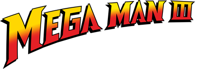 Mega Man III - Clear Logo Image