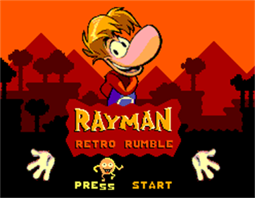 Rayman: Retro Rumble - Screenshot - Game Title Image