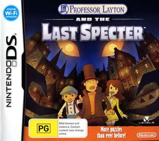 Professor Layton and the Last Specter - Box - Front Image