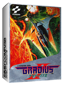 Gradius II - Box - 3D Image