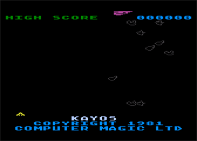 Kayos: Space War Game - Screenshot - Game Title Image
