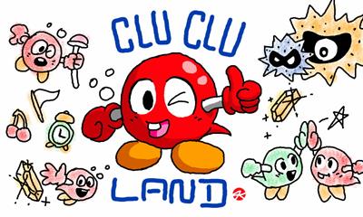 Clu Clu Land - Banner