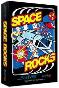 Space Rocks - Box - 3D Image