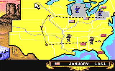 North & South - Screenshot - Gameplay Image