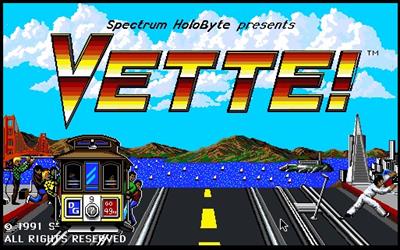 Vette! - Screenshot - Game Title Image