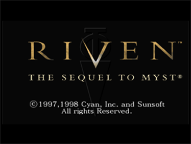 Riven: The Sequel to Myst - Screenshot - Game Title Image