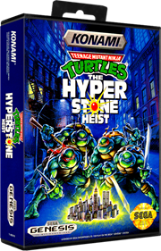 Teenage Mutant Ninja Turtles: The Hyperstone Heist - Box - 3D Image