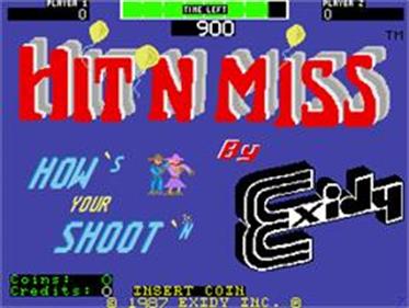 Hit 'n Miss - Screenshot - Game Title Image