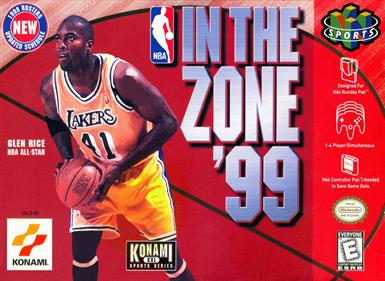 NBA in the Zone '99 - Box - Front Image