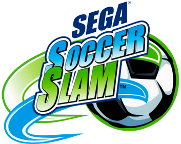 Sega Soccer Slam - Clear Logo Image