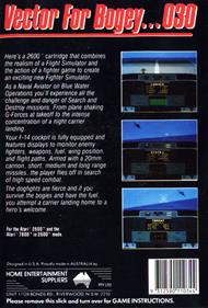 Tomcat: The F-14 Fighter Simulator - Box - Back Image