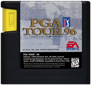 PGA Tour 96 - Cart - Front Image