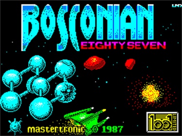 Bosconian '87  - Screenshot - Game Title Image