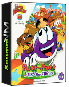 Putt-Putt Joins the Circus - Box - 3D Image
