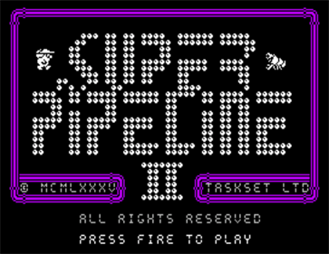 Super Pipeline II  - Screenshot - Game Title Image