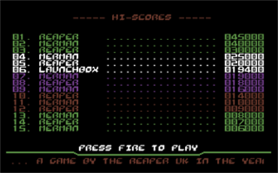 Dungeon of ROTT - Screenshot - High Scores Image