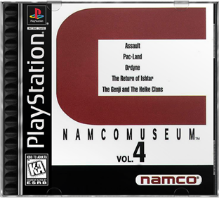 Namco Museum Vol. 4 - Box - Front - Reconstructed Image
