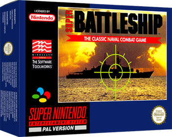 Super Battleship: The Claasic Naval Combat Game - Box - 3D Image