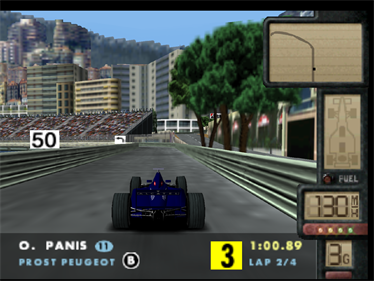 F-1 World Grand Prix II - Screenshot - Gameplay Image