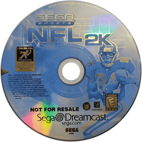 NFL 2K - Disc Image